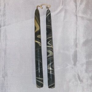 Marbled Taper Candles